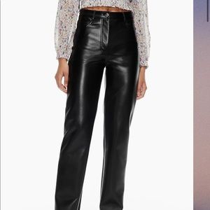 Wilfred The Melina Pant, High-waisted Vegan Leather pants Tall